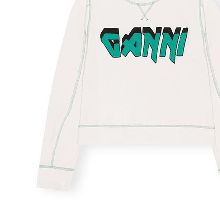 Худи GANNI SS23 Logo - изображение 3