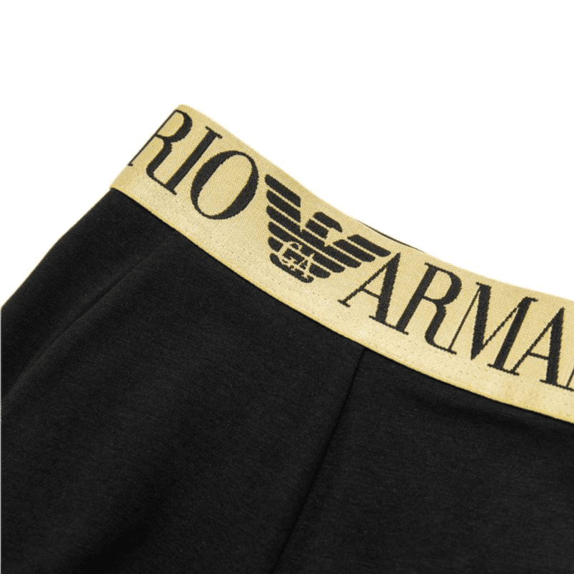 Трусы EMPORIO ARMANI FW24 Трусы Мужские 1 Пачка Черные - изображение 3