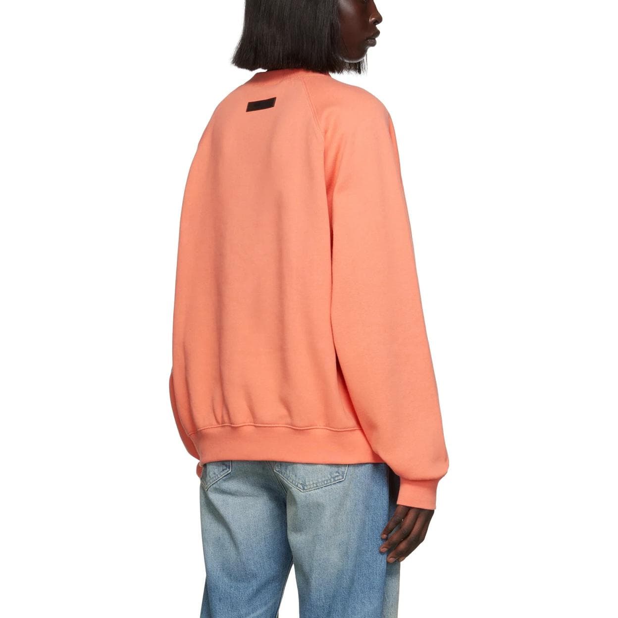 Кофта Fear of God Essentials FW22 Crewneck Sweatshirt Coral - изображение 4