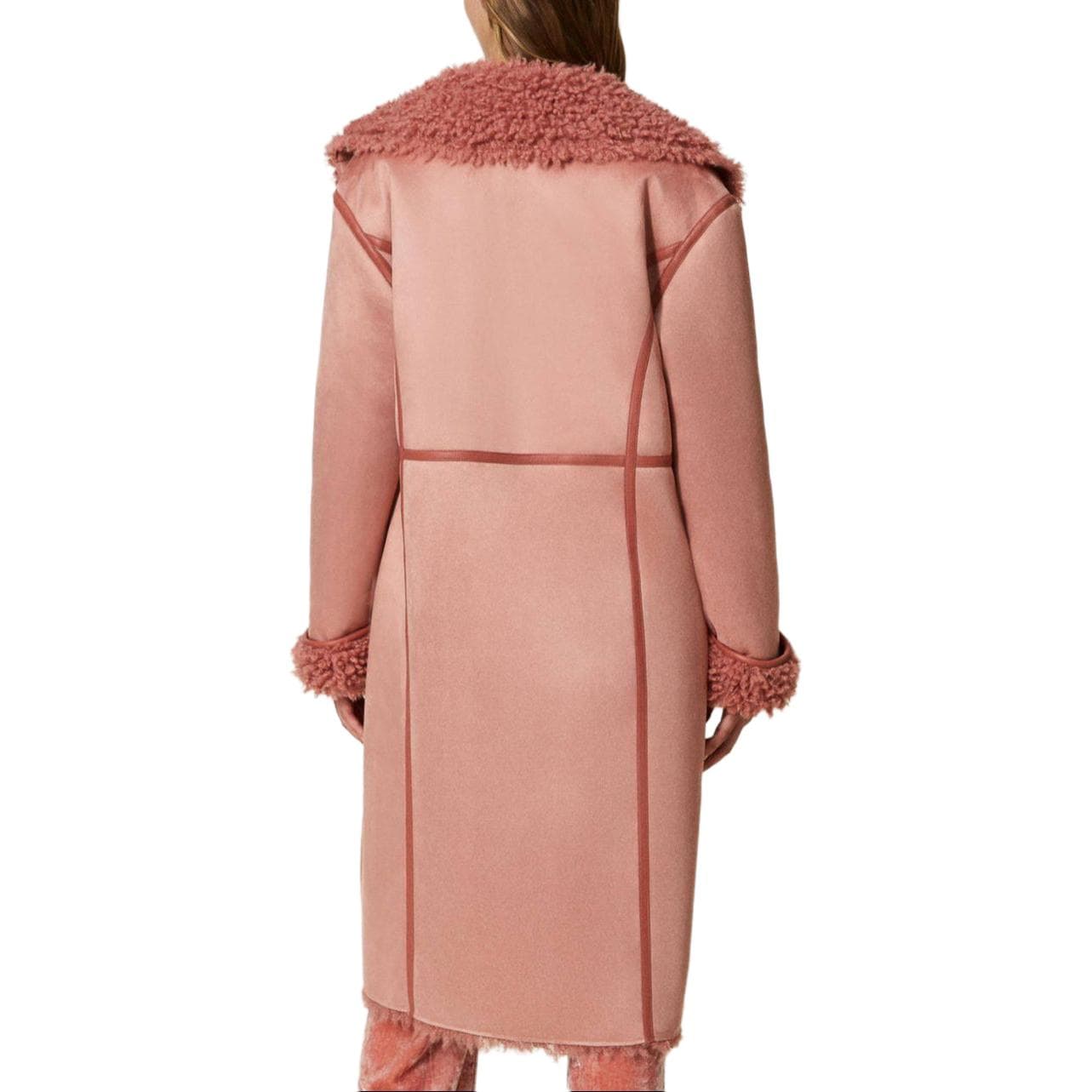 TWINSET MILANO Coat with Faux Fur - изображение 3