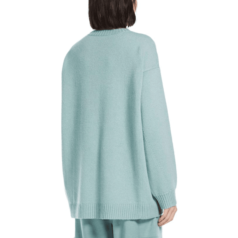 Кардиган MaxMara Fido Wool And Cashmere Monogram Pullover - изображение 4
