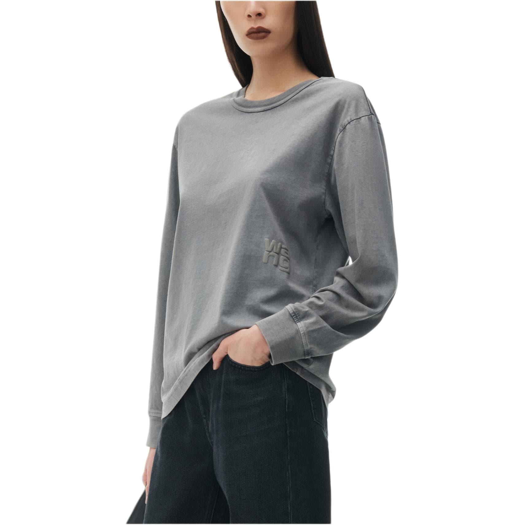 Футболка alexander wang Logo T - изображение 5