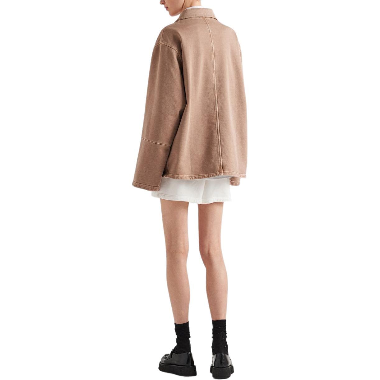 Шорты PRADA Cotton Fleece Shorts - изображение 3