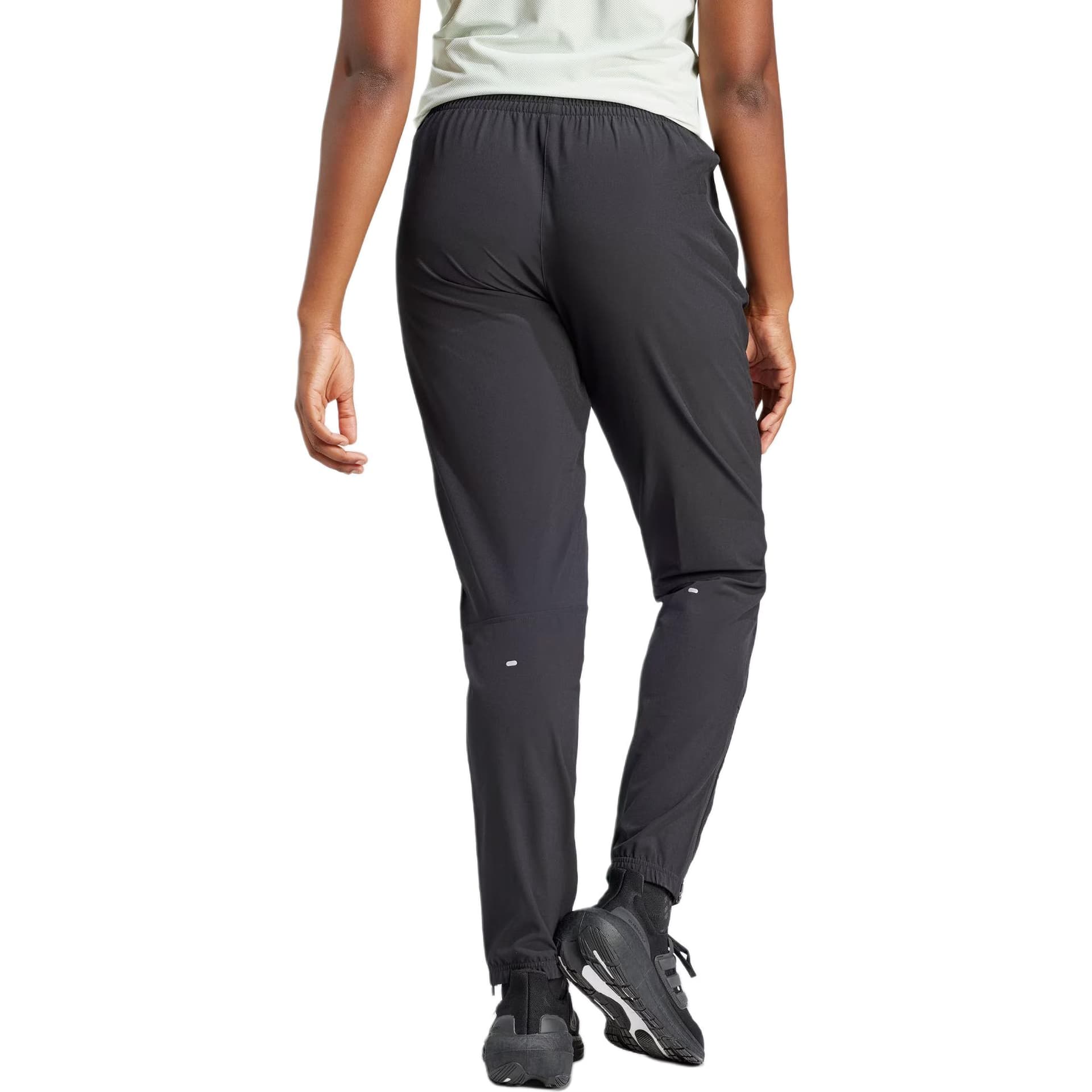 Adidas Спортивные брюки женские черные - изображение 4