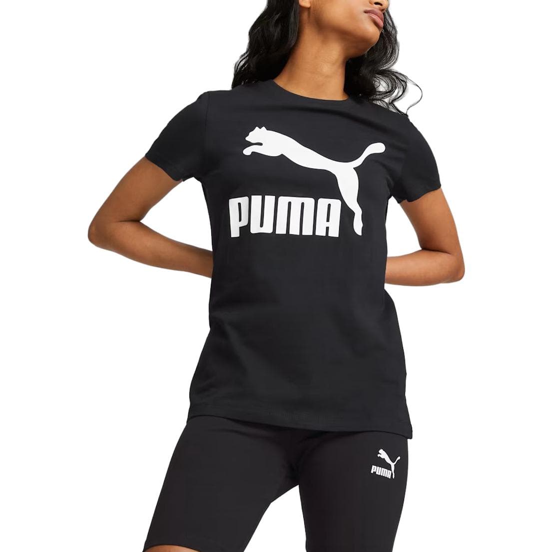 Футболка PUMA Черные Женские Футболки - изображение 3