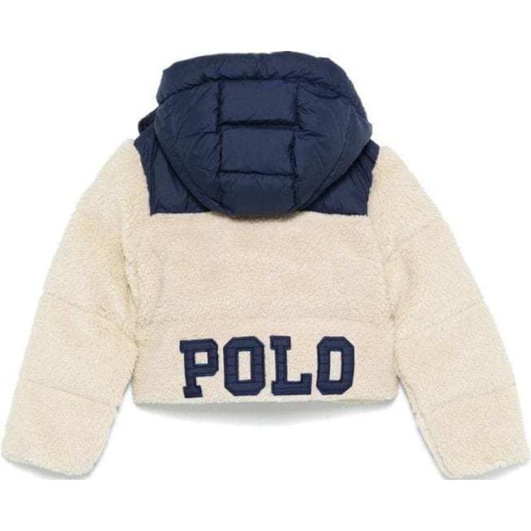 Пуховик Polo Ralph Lauren FW24 Синий Белый Детский - изображение 2