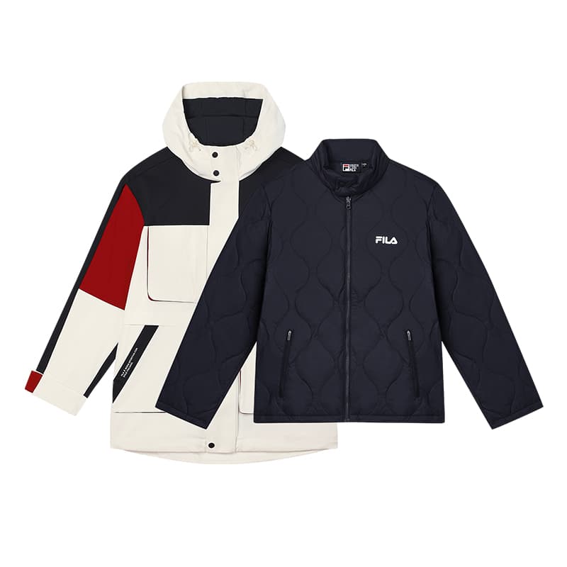 Куртка FILA ORIGINALE Куртка Мужская Груши Белый - изображение 3