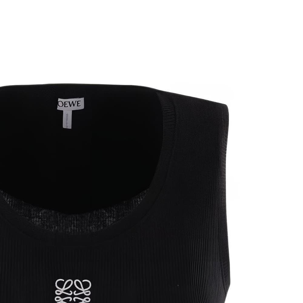 Майка LOEWE Sleeveless Pullover Black - изображение 9