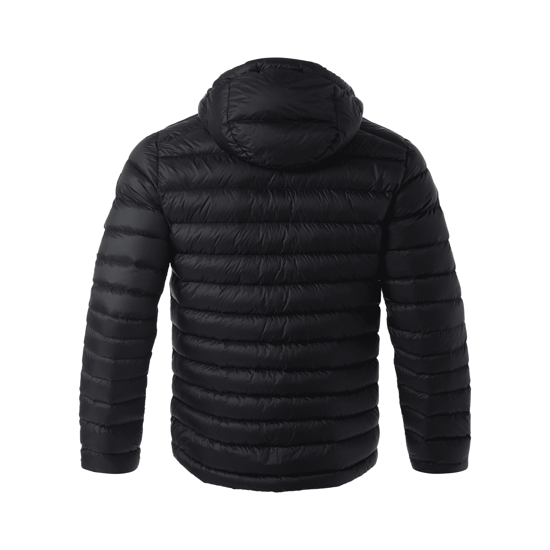 Зимняя куртка DECATHLON Мужской пуховик черного цвета - изображение 2
