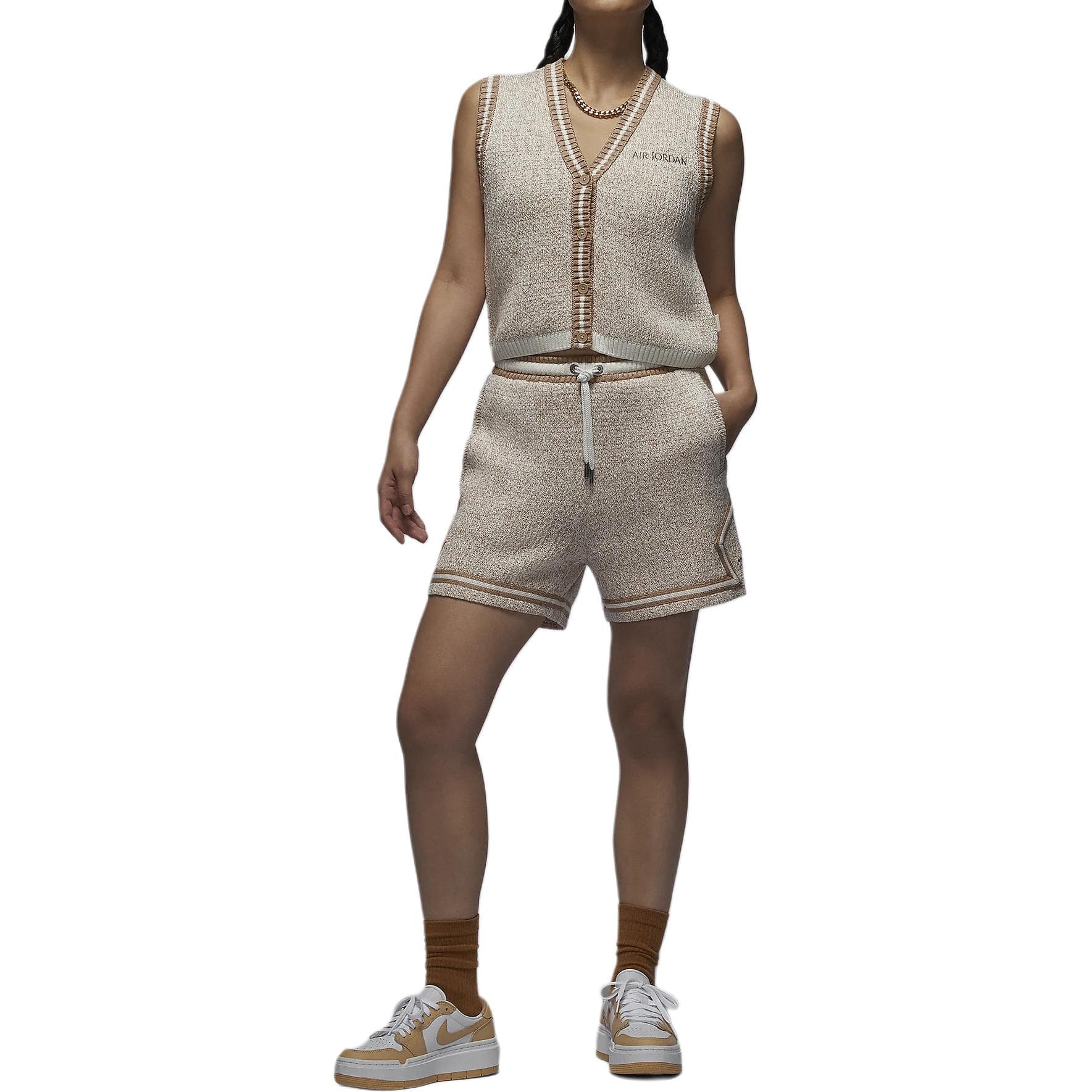 Jordan J AIR JRD KNIT SHORT logo - изображение 4