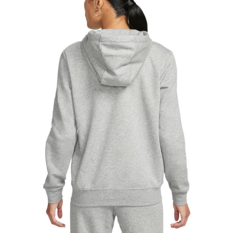 Худи Nike Sportswear Club Толстовка Женское Серое - изображение 5