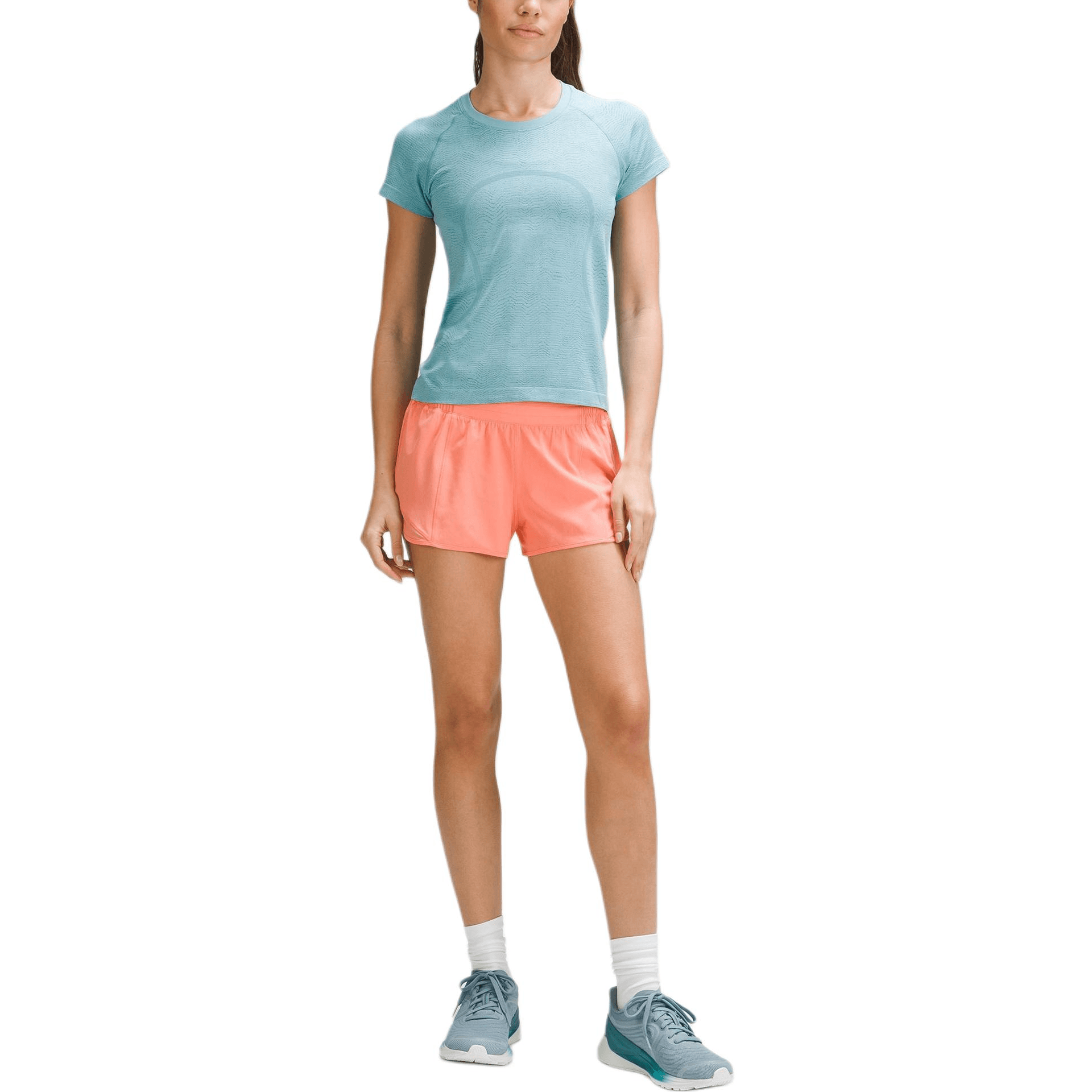 Футболка lululemon Swiftly Tech Silverescent race T2.0 - изображение 3