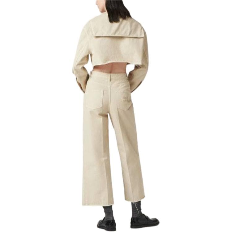 Куртка MIU MIU Gabardine Blouson Jacket - изображение 6
