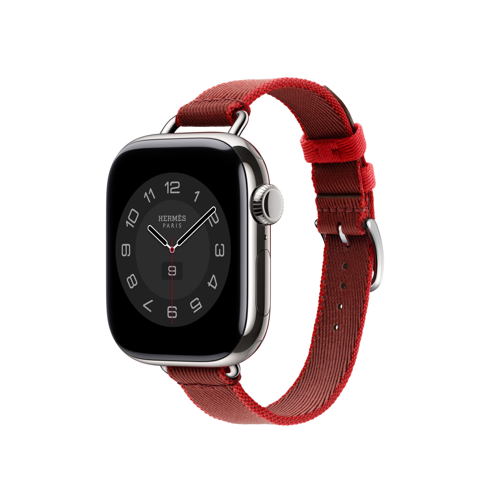 Ремешок для часов HERMES Шнуровка совместимость с Apple материал полиамид плюшевая пряжа - изображение 2