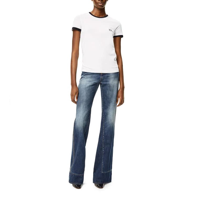 Футболка LOEWE Anagram T-Shirt White - изображение 2