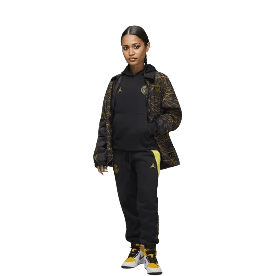 Худи Jordan Paris Saint-Germain Hoodie Black - изображение 5