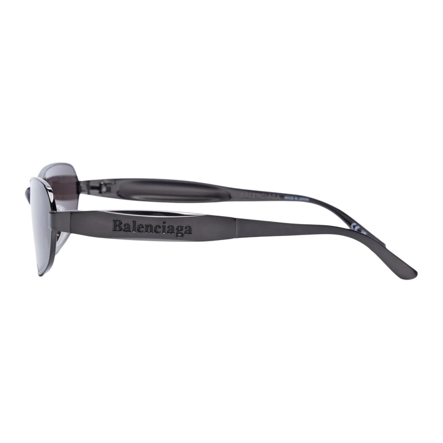 Солнцезащитные очки Balenciaga OVAL SUNGLASSES Женские Серые - изображение 2