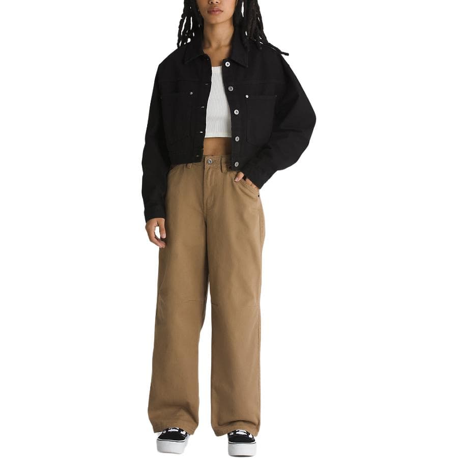 Куртка Vans Raynes Crop Trucker Jacket - изображение 2
