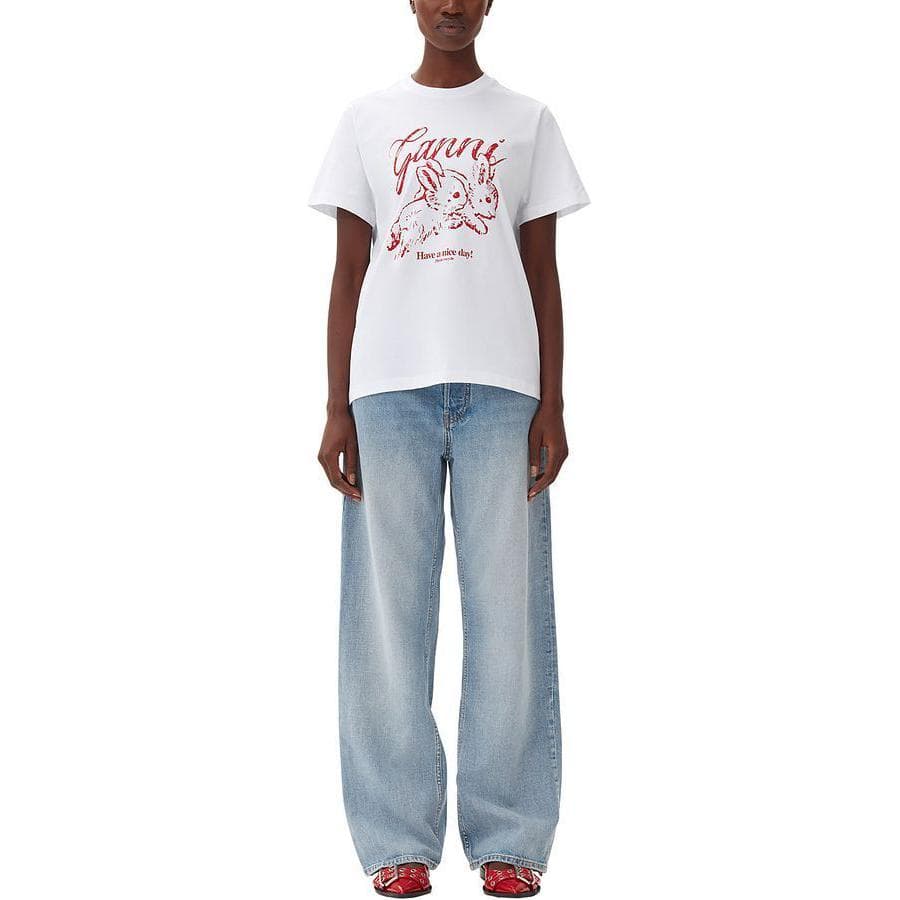 Футболка GANNI SS24 T - изображение 3