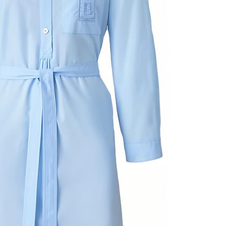 Платье Burberry Cotton Belted Shirt Dress - изображение 5