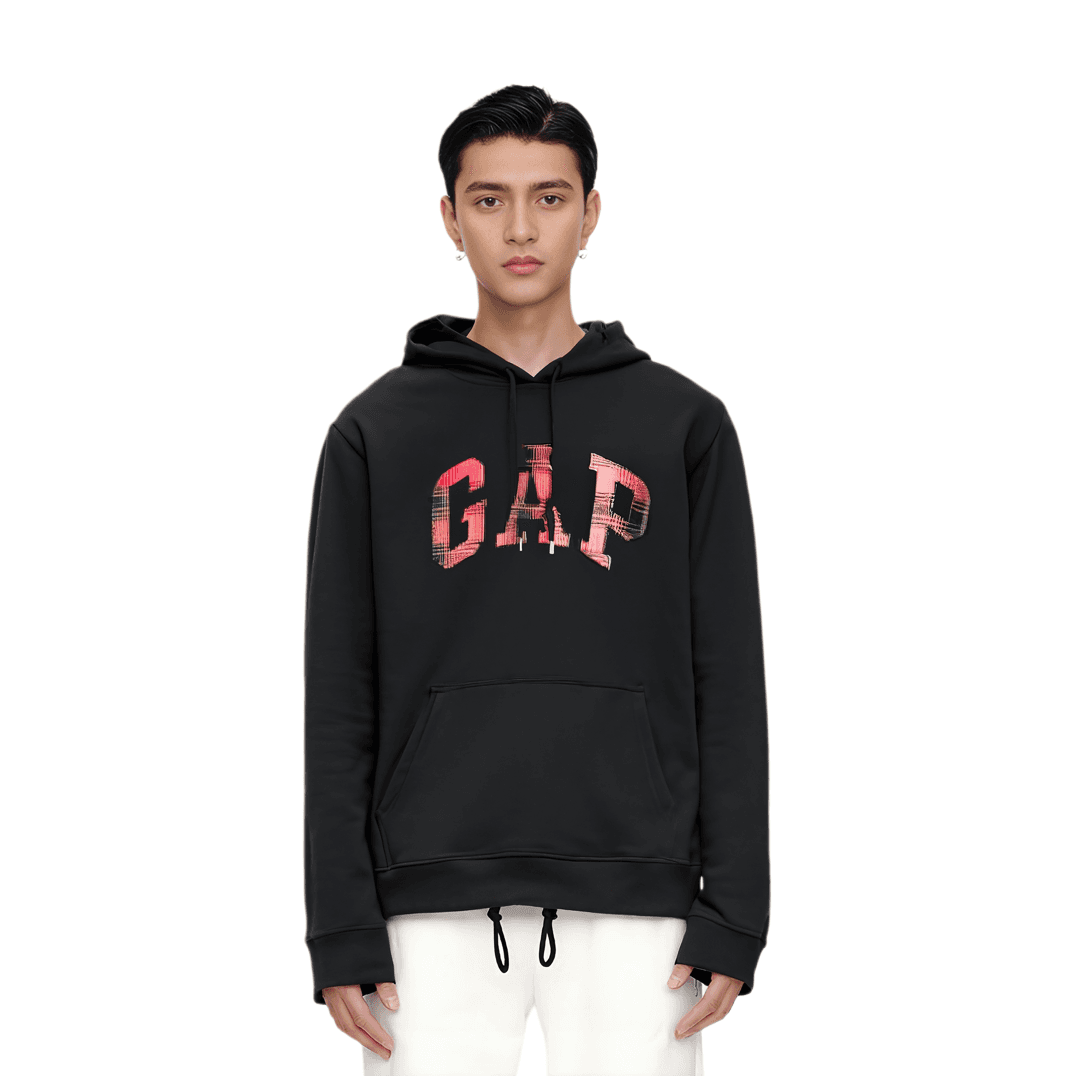 Кофта GAP Logo Sweatshirt Black - изображение 2
