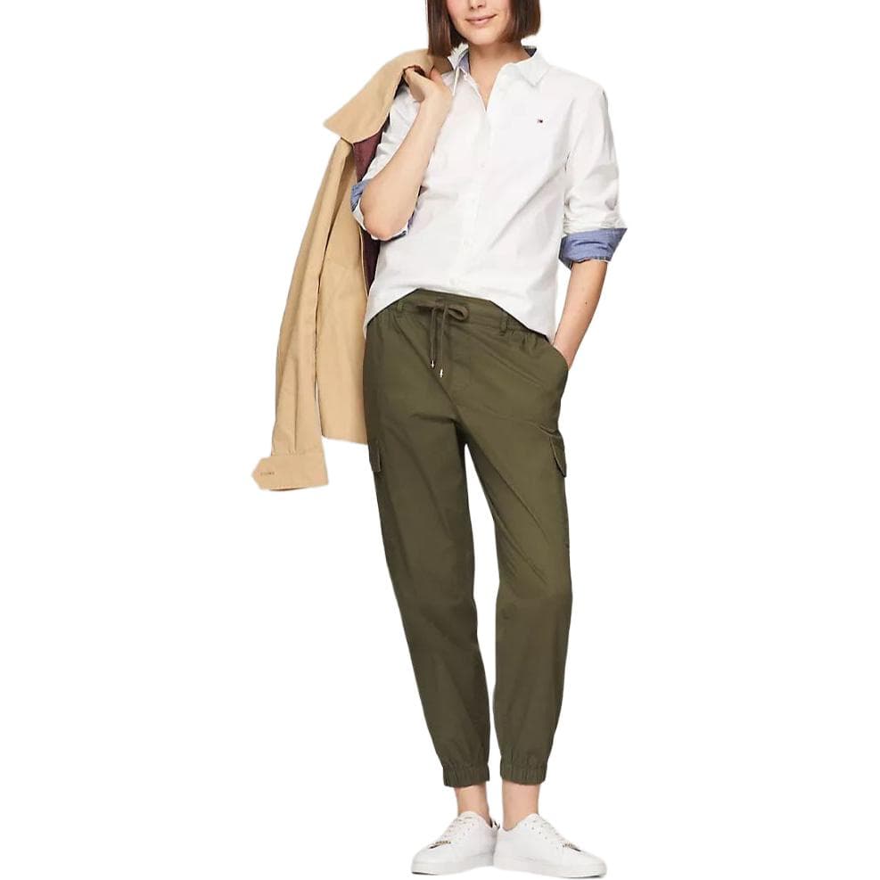 Блузка Tommy Hilfiger Regular Fit Stretch Oxford Shirt Logo - изображение 2