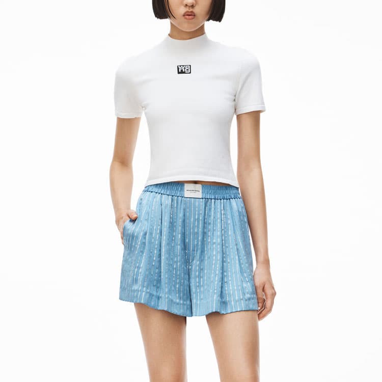 Футболка alexander wang SS21 LogoT - изображение 2