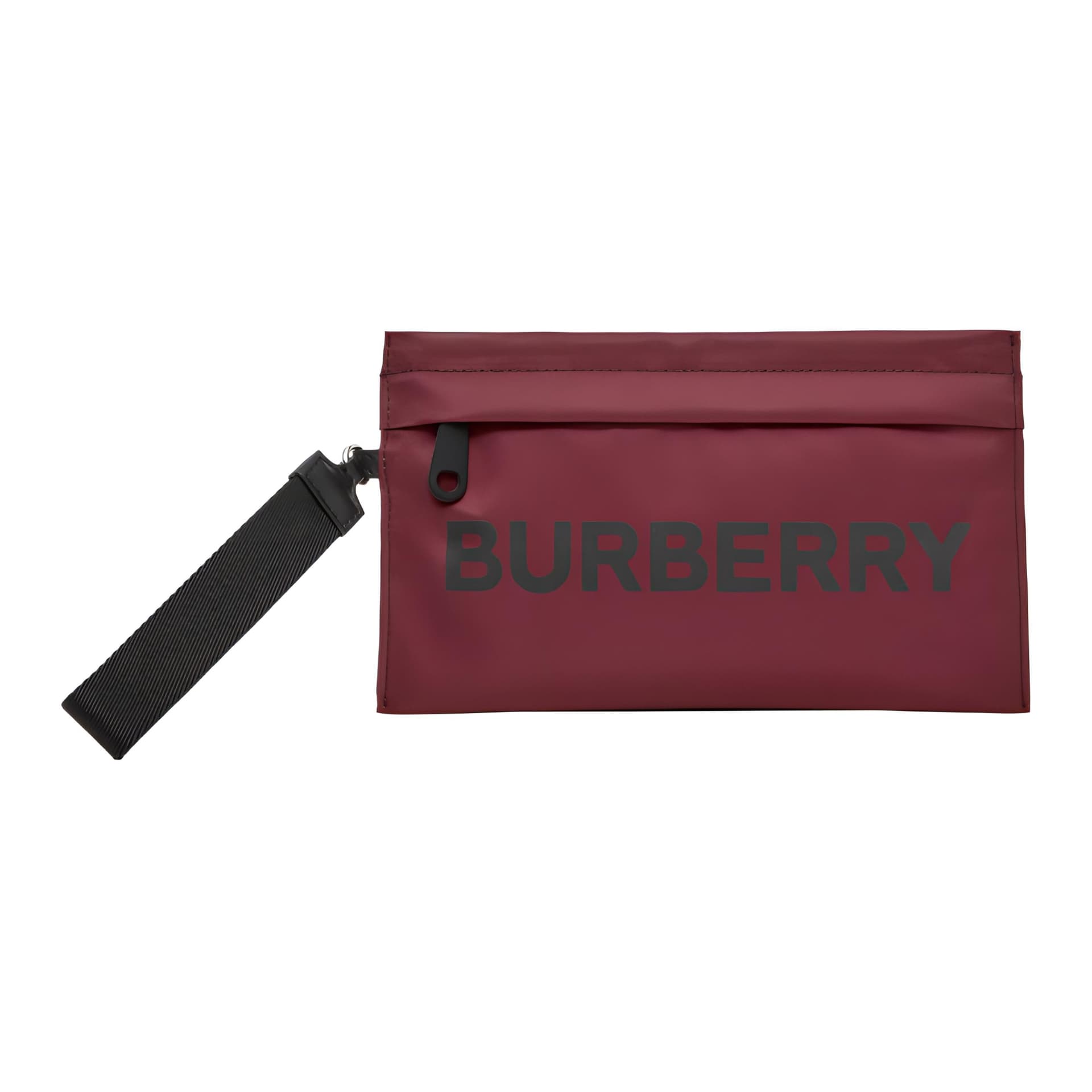 Сумка Burberry Нейлон Клатч Женские Бургундский - изображение 2