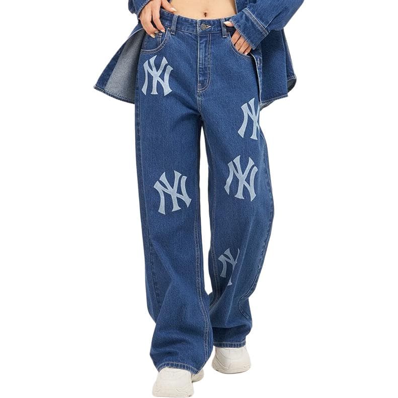 Джинсы MLB FW23 logo - изображение 3