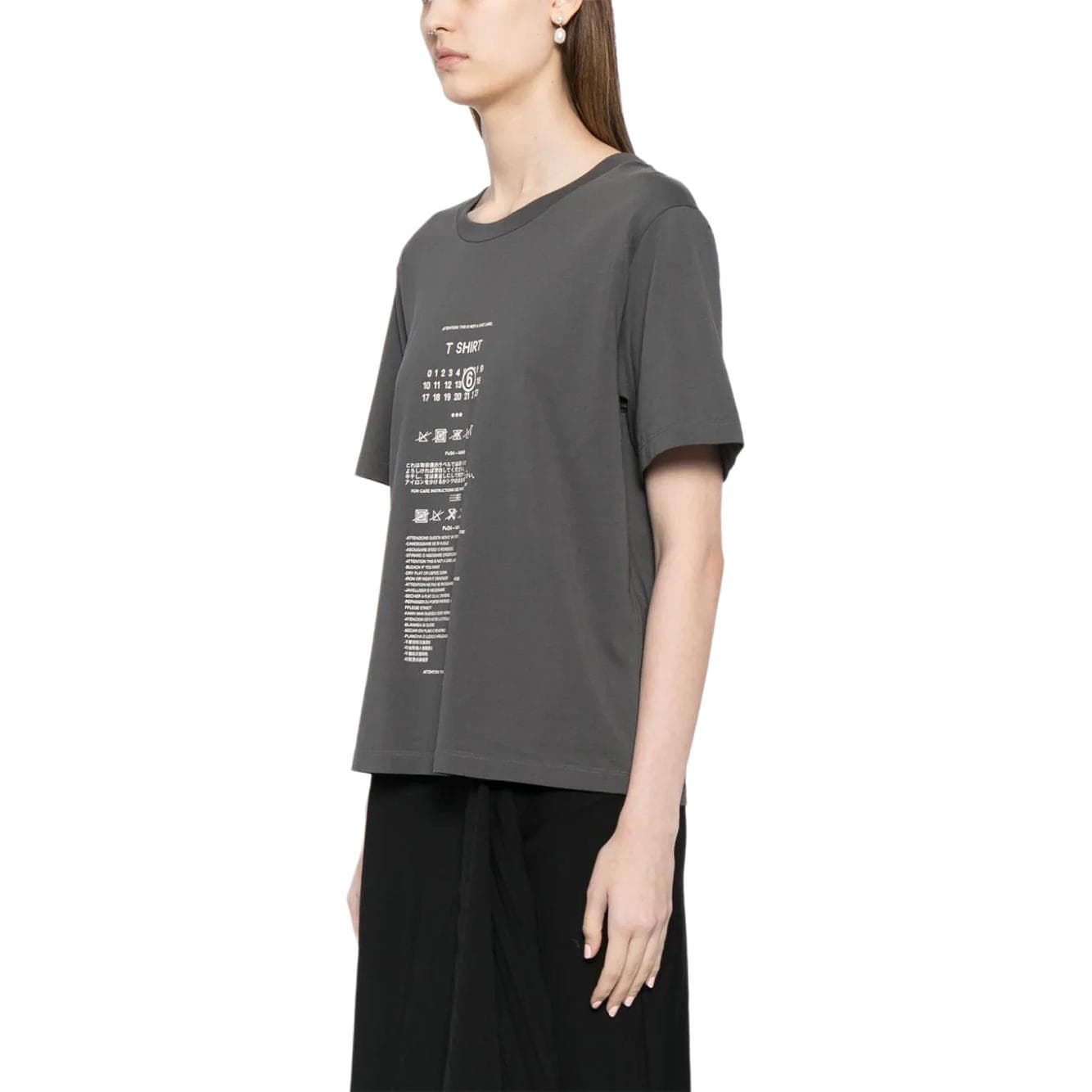 Футболка MM6 Maison Margiela FW24 Logo T - изображение 4