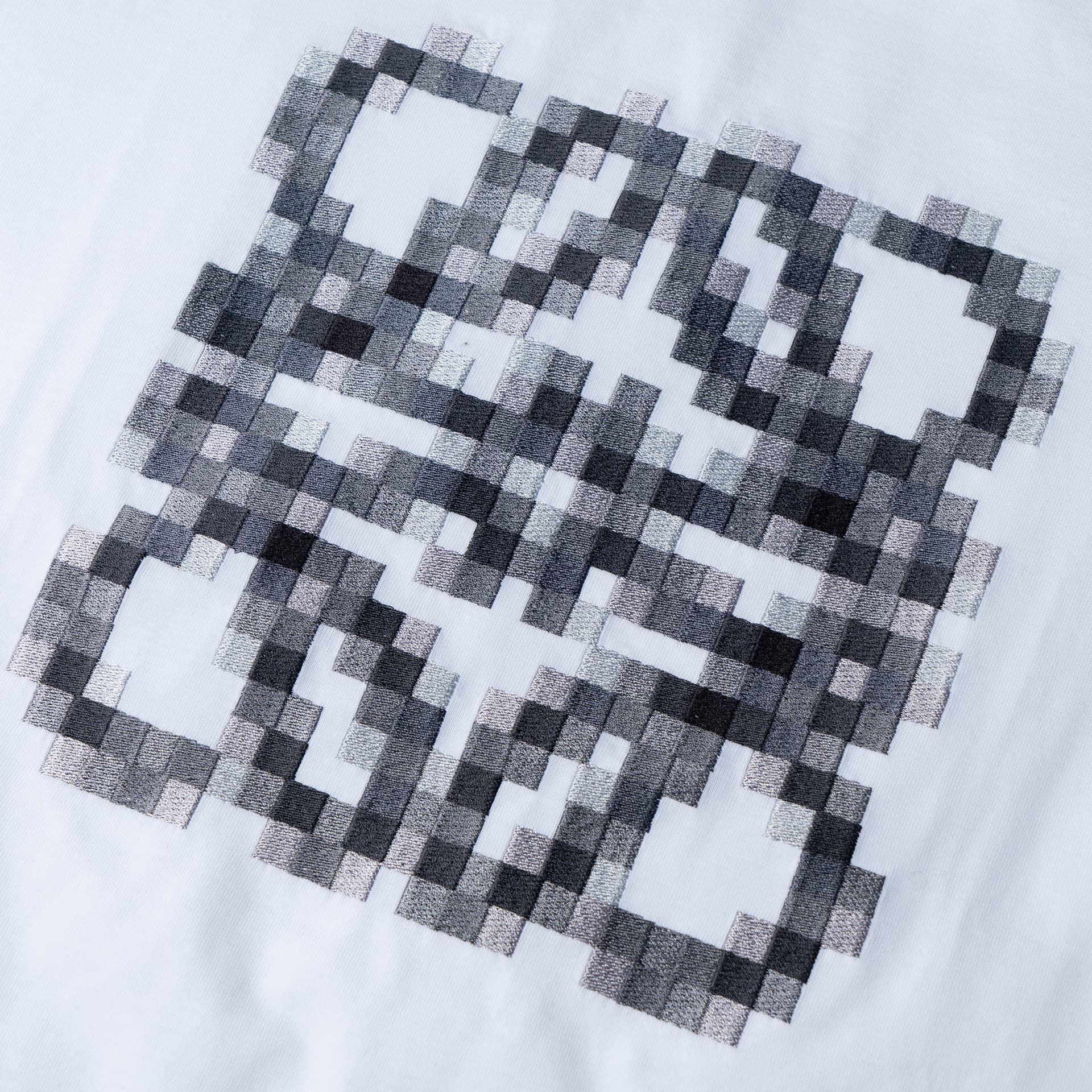 Футболка LOEWE Pixel Anagram T-Shirt White - изображение 7