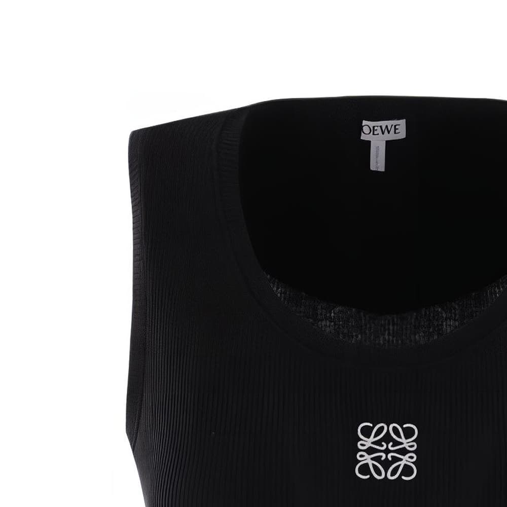 Майка LOEWE Sleeveless Pullover Black - изображение 6