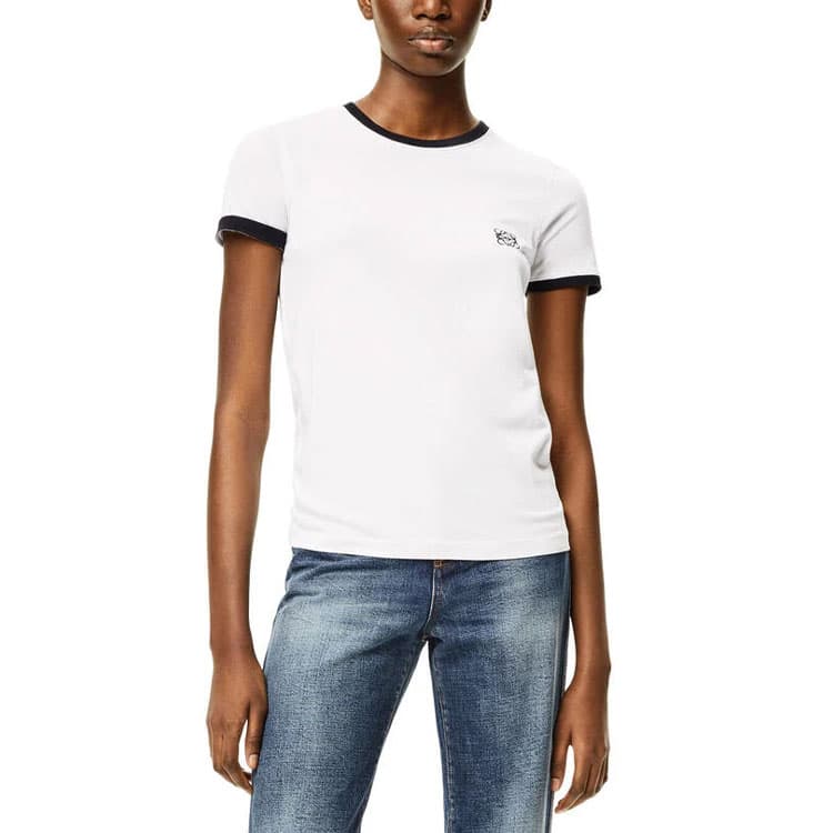 Футболка LOEWE Anagram T-Shirt White - изображение 3