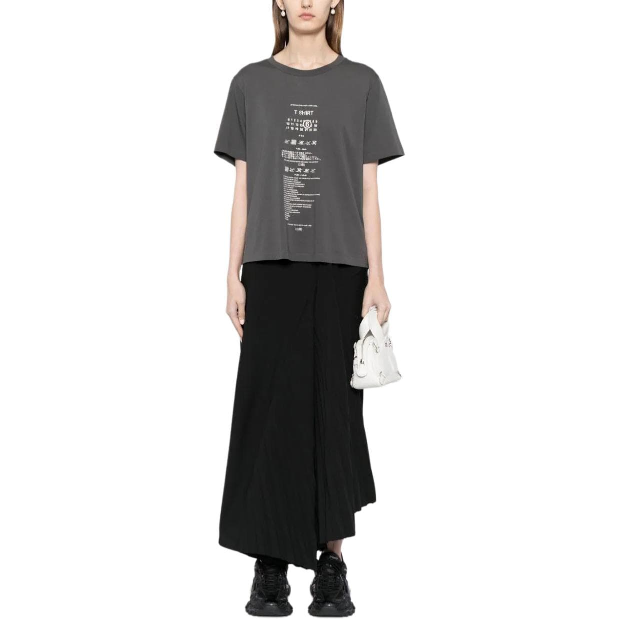 Футболка MM6 Maison Margiela FW24 Logo T - изображение 2