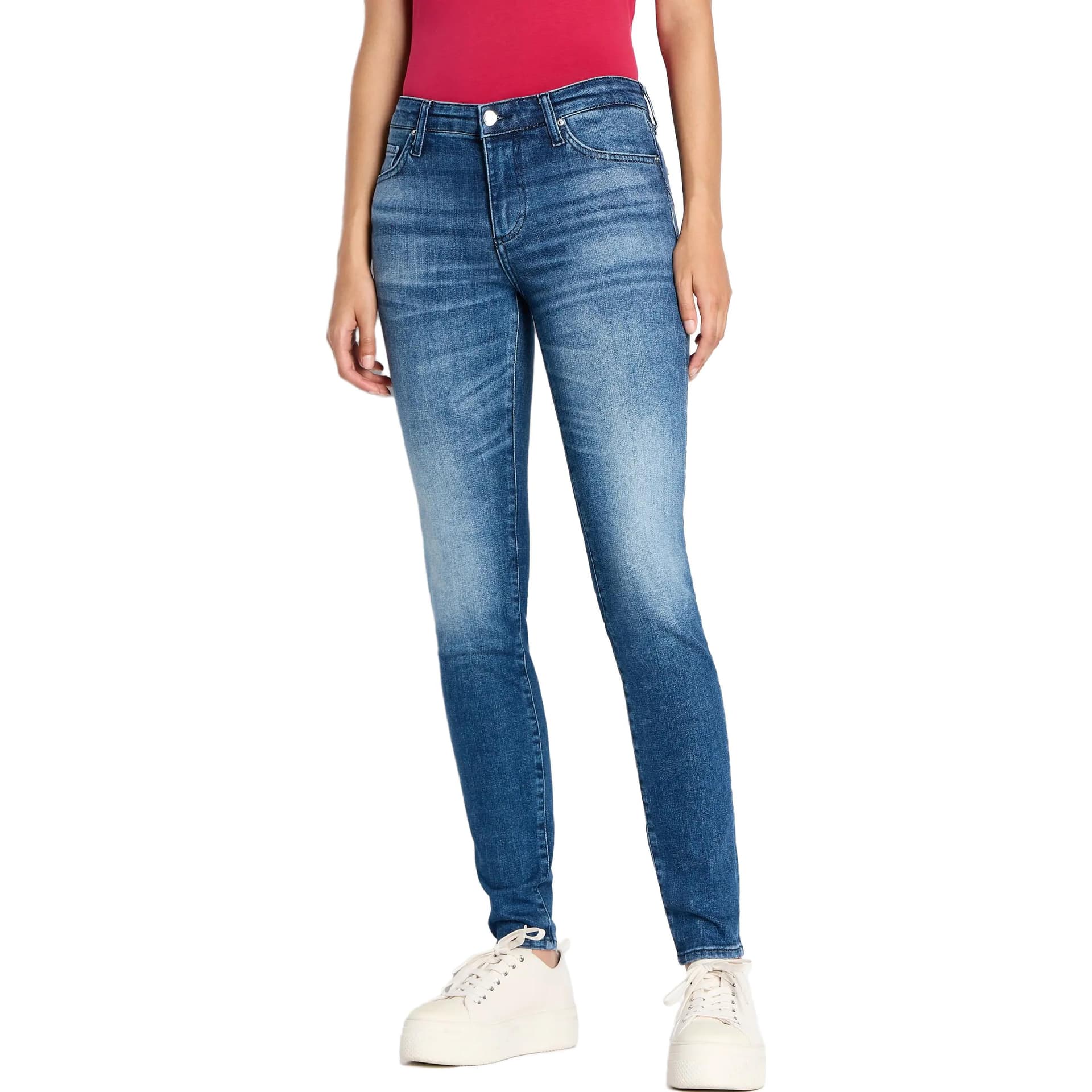 Джинсы ARMANI EXCHANGE Джинсы Женские Джинсы Blue Denim - изображение 2