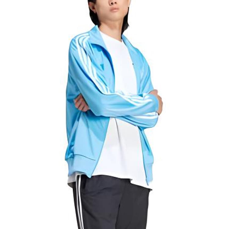 Куртка Adidas Originals FBIRD TT Куртки и Пальто Мужской Аква-Синий - изображение 5