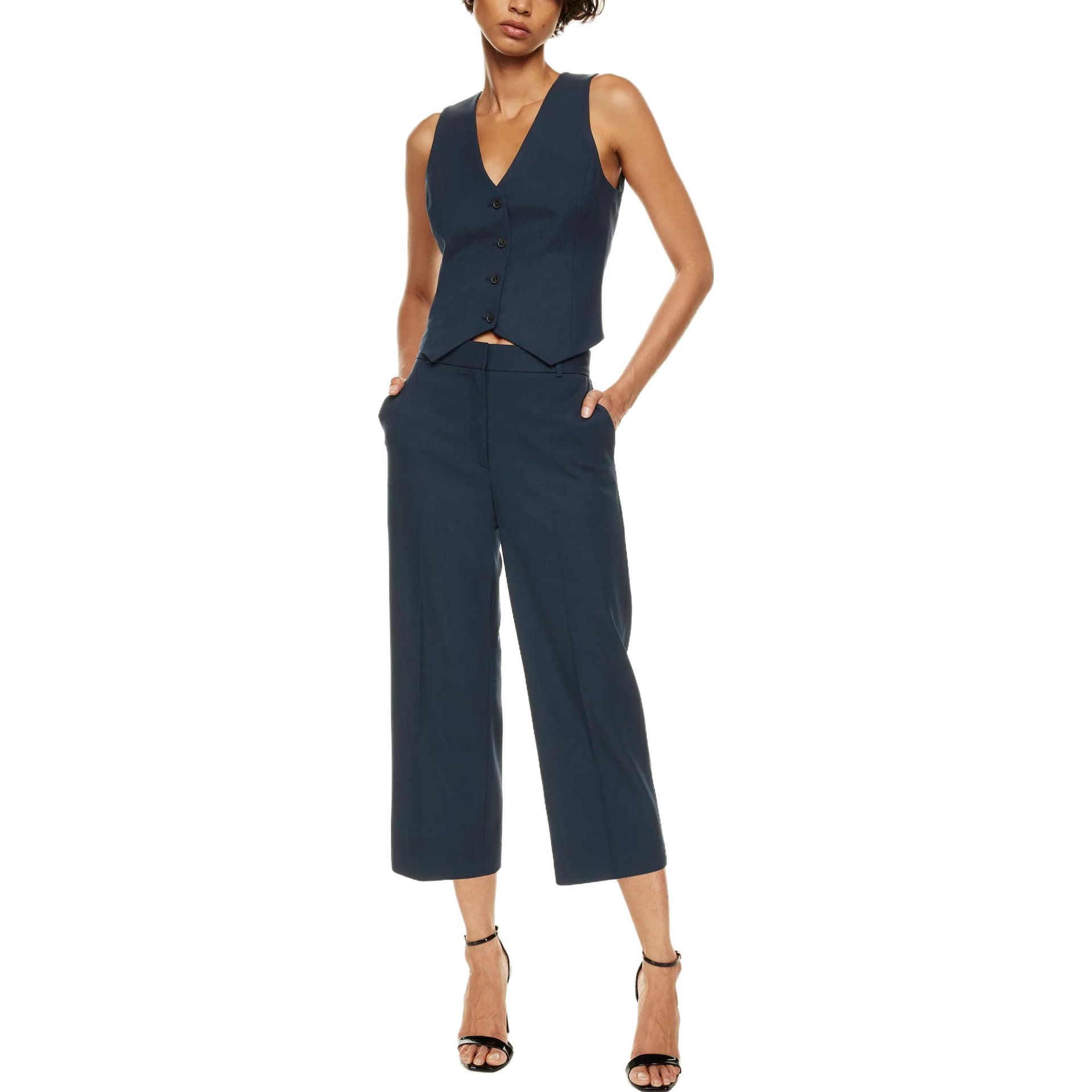 Штаны ARITZIA Babaton Agency Cropped Pant - изображение 3