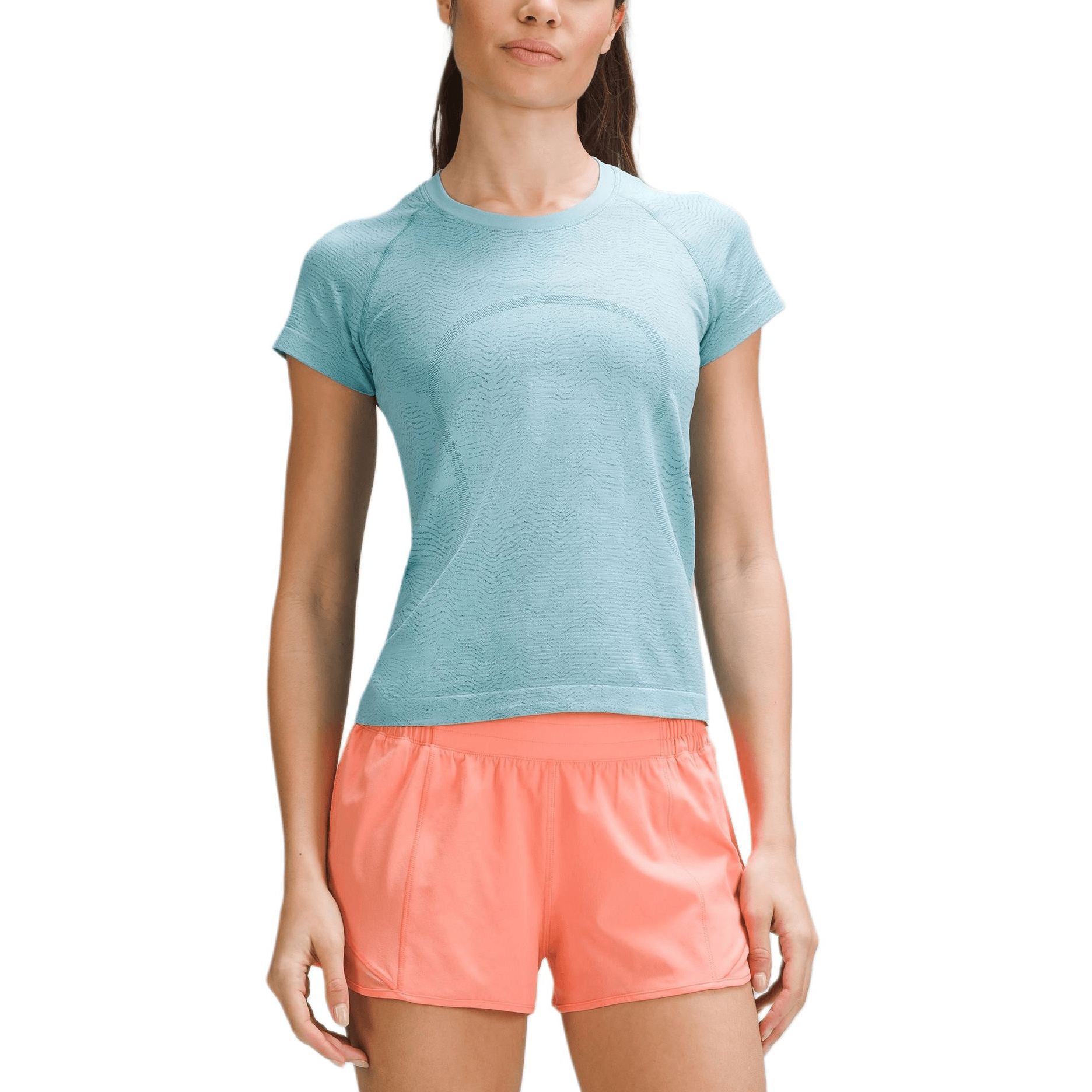 Футболка lululemon Swiftly Tech Silverescent race T2.0 - изображение 4