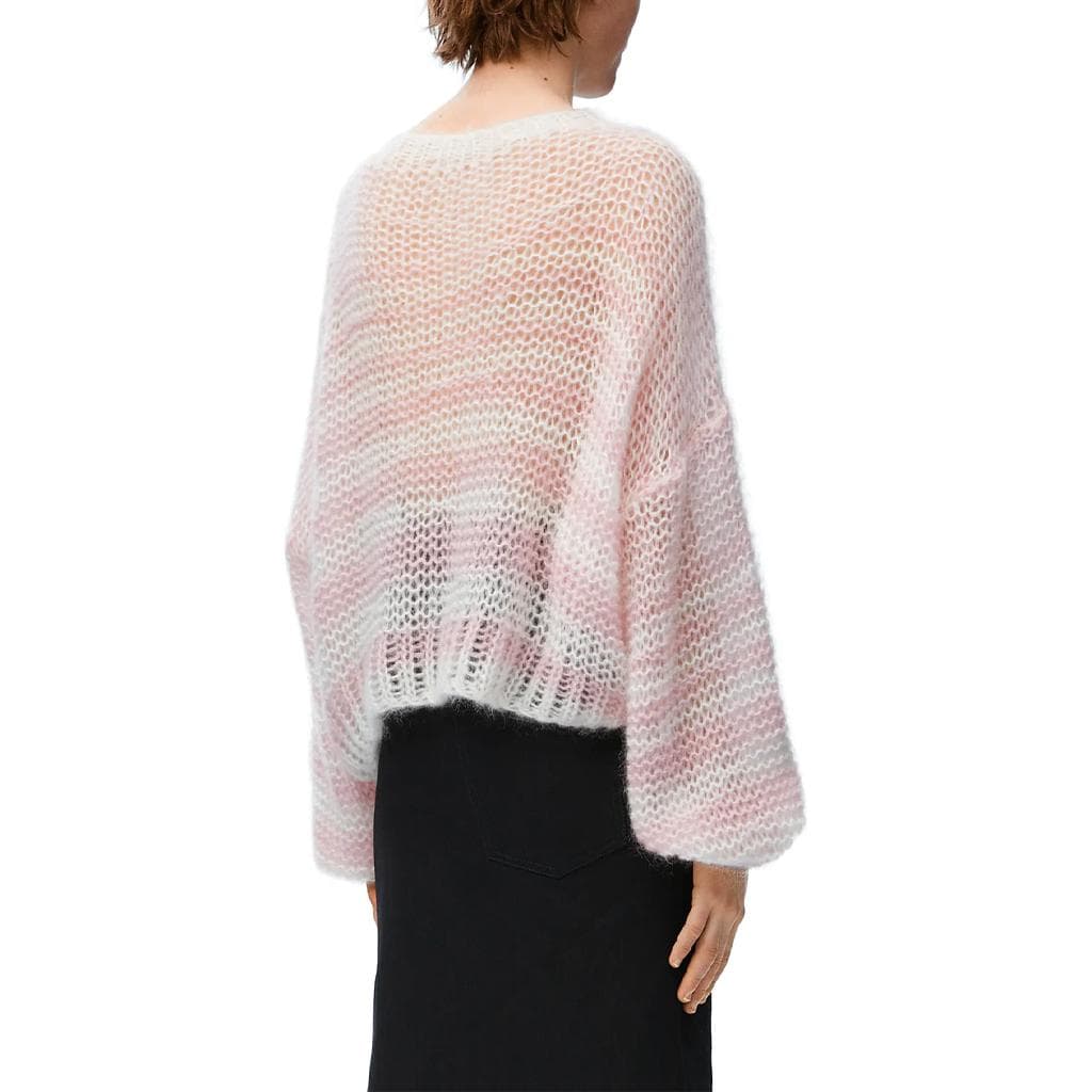 Кофта LOEWE x On FW24 Logo Jacquard Sweater Pink - изображение 5