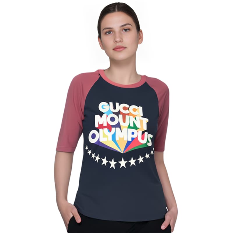 Футболка GUCCI Mount Olympus T-Shirt Black - изображение 8