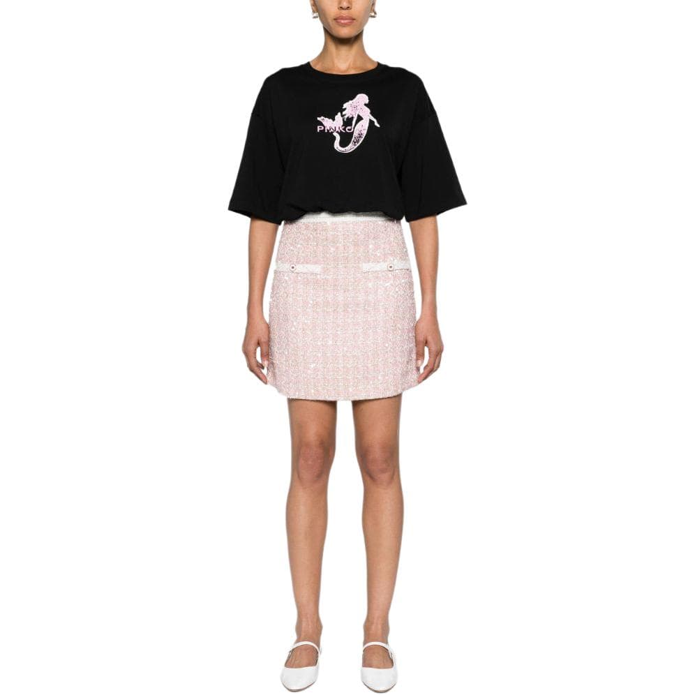 Футболка PINKO SS24 LogoT - изображение 3