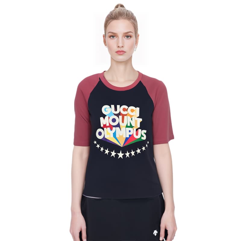 Футболка GUCCI Mount Olympus T-Shirt Black - изображение 12