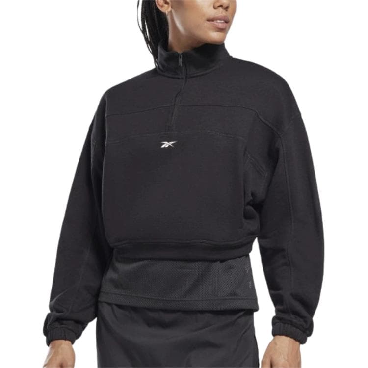 Худи Reebok Черные Женские Толстовки - изображение 2