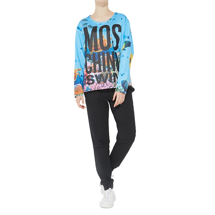 Худи MOSCHINO Swim logo - изображение 3