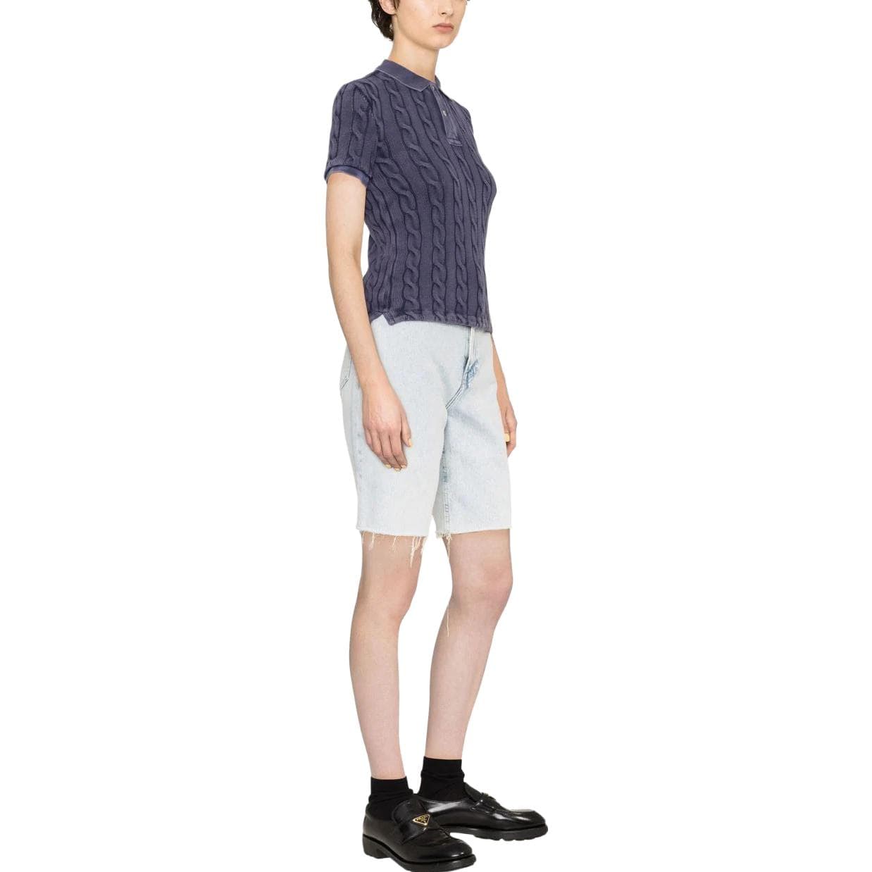 Polo Ralph Lauren SS23 Женское Поло Синее - изображение 4