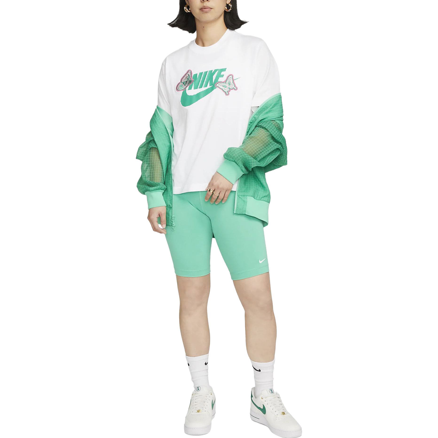 Футболка Nike Sportswear T-Shirt Женская Белая - изображение 3