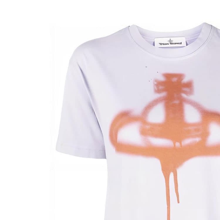 Футболка Vivienne Westwood SS23 Lavender Tee - изображение 5