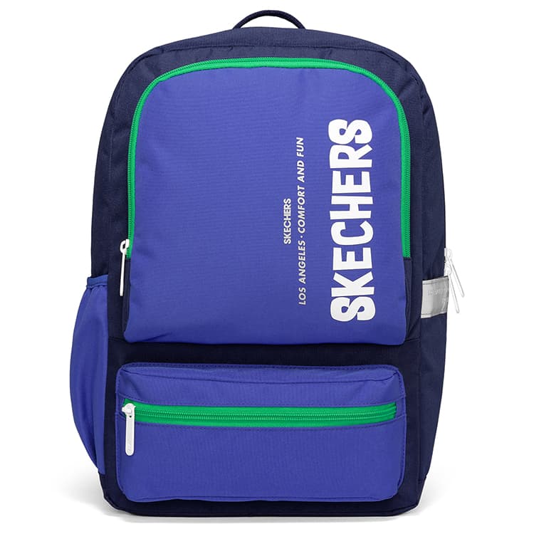 Рюкзак Skechers Ткань Рюкзак Сумка Рюкзак Стандартный (Standard) Мужской Красный Синий - изображение 1