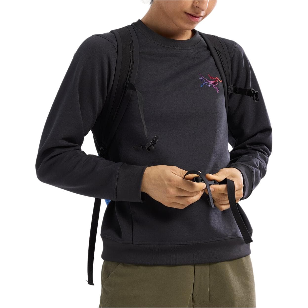 Худи Arcteryx Aestas logo — фото 4