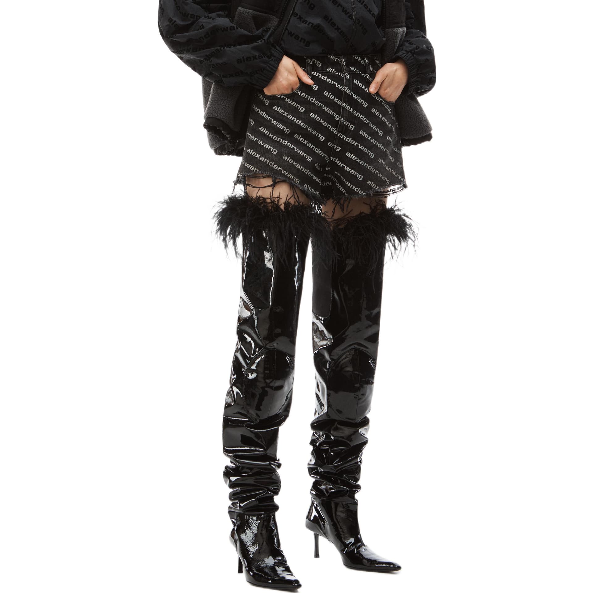 Шорты alexander wang Bite - изображение 6